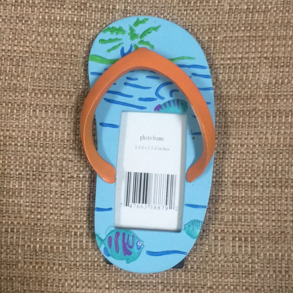 Vacation photo frame